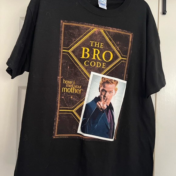 How I met Your Mother Bro Code Book cover T Shirt - Picture 3 of 5